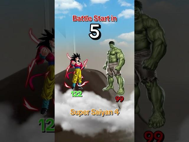 Goku vs Hulk #anime #games #gaming #trending #shorts #trendingshorts #goku #vs #hulk