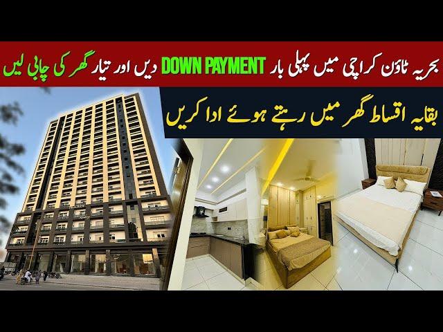 Ready To Move House on installment in Bahria Town Karachi | Hill Crest Residency Apartments