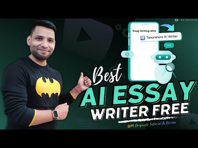 How to Write an Essay | Best AI Essay Writers for Research Papers - Tenorshare AI Writer