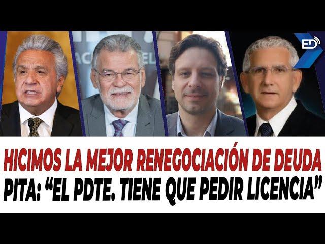  EN VIVO  Hicimos la mejor renegociación de deuda | Pita: "El Presidente tiene que pedir licencia"