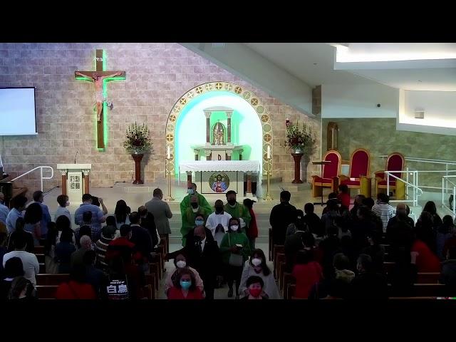 February 13, 2022 | Sunday 9:00 Holy Mass | Reverend Father Raymund M. Reyes