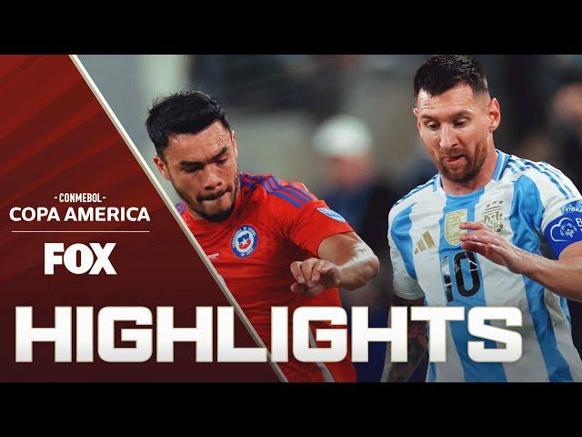 Chile vs. Argentina Highlights | 2024 Copa América