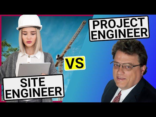 Construction Site Engineer vs Project Engineer - Engineering Online PDH Courses