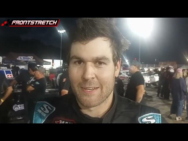 Landon Huffman Unhappy w/ Justin Carroll: "He'll Probably Start-and-Park Another Truck Race Soon"