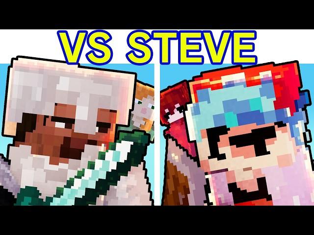 Friday Night Funkin' Vs Steve Bedrock Edition | Minecraft (FNF Mod) (Error 422/Entity Mob/Alex)