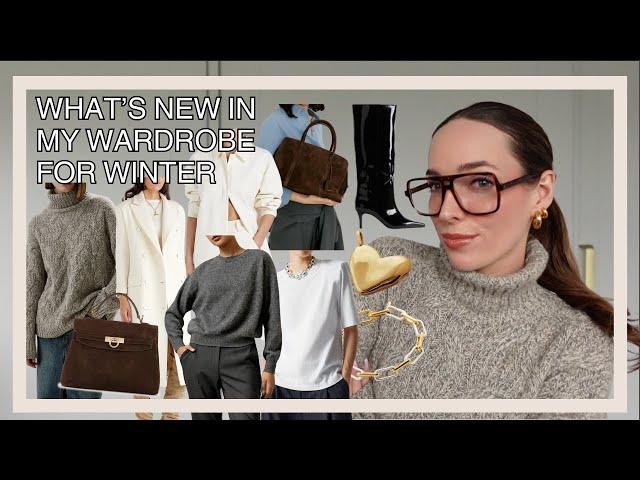 WHATS NEW IN MY WARDROBE FOR WINTER 2024 |ZARA, H&M, DIISH, & OTHER STORIES, DEMELLIER, LILYSILK