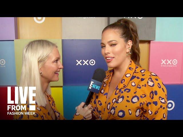 Pregnant Ashley Graham Teases NYFW Runway Walk | NYFW | E! Red Carpet & Award Shows