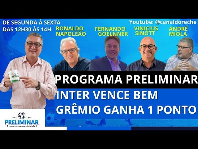 PRELIMINAR 30.09.24 - NOVO SHOW DO INTER DE ROGER | GRÊMIO RESPIRA ALIVIADO | TITE LIVRE NO MERCADO!