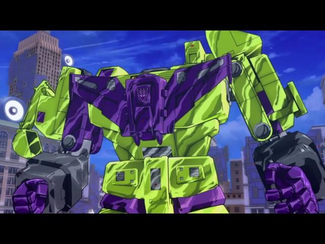 TRANSFORMERS: Devastation - Constructicons combine to become Devastator