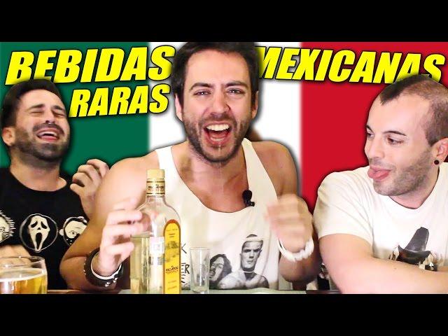 ESPAÑOLES EMBORRACHÁNDOSE CON BEBIDAS MEXICANAS RARAS feat. Kajal y Josebas