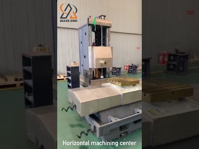 Horizontal machining center