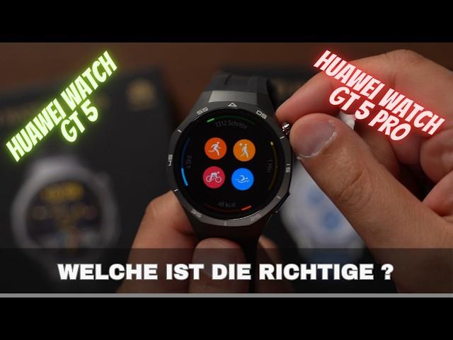 Huawei Watch GT 5 oder GT 5 Pro: Das sind die Unterschiede (Gewinnspiel)