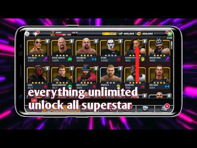 How to download wwe mayhem mod apk | unlimited money and gold | unlock every superstar