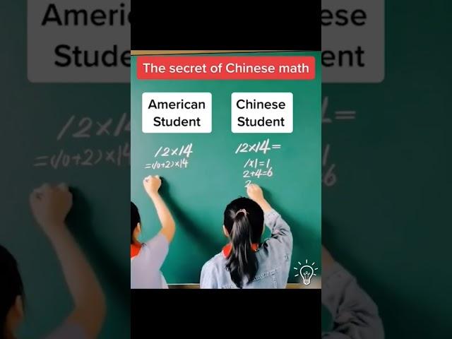 Chinese Vs American Maths