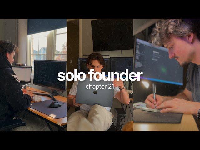 solo founder diaries — how i stay productive