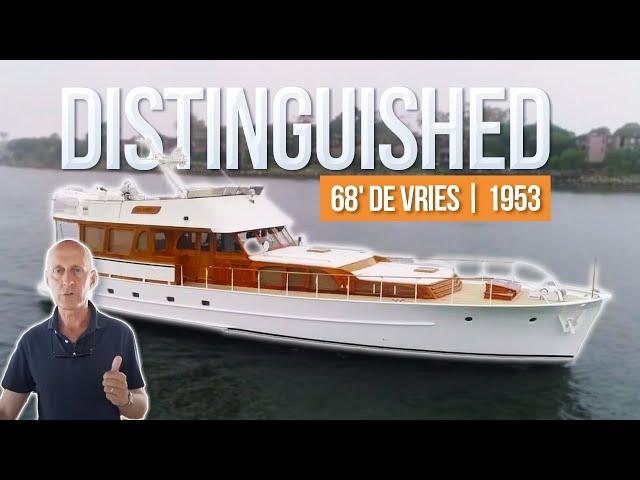 68 De Vries Classic Dutch Yacht [Walkthrough]