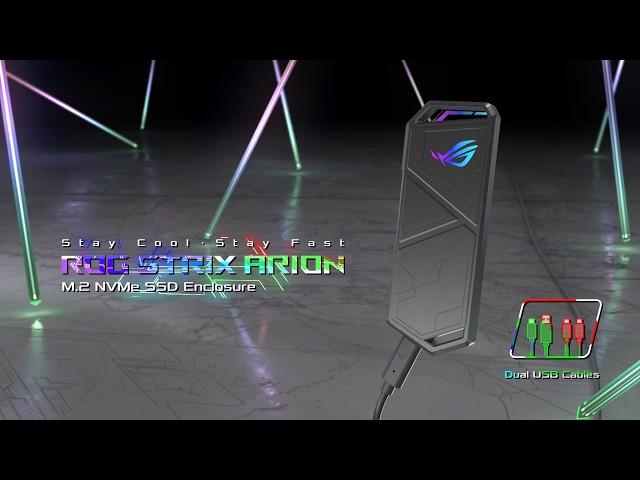 ROG Strix Arion SSD Enclosure - Stay Cool, Stay Fast | ROG