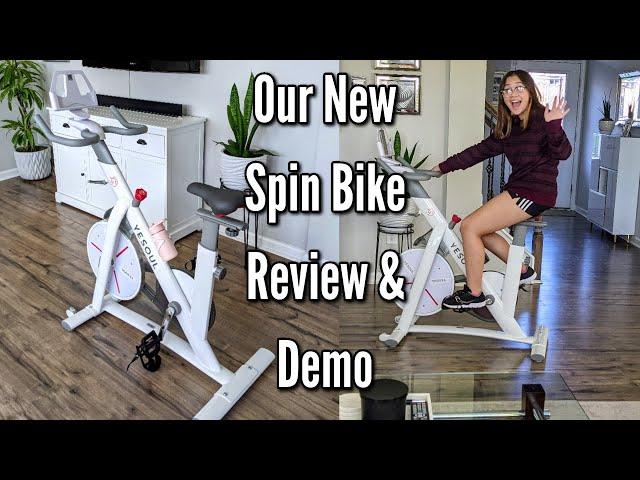 Our New Yesoul Smart Spin Cycle/Bike Review & Demo 2021-At Home Workout!