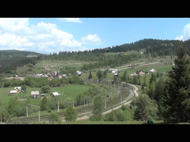 Panorama statiei CFR Mestecanis - 01.06.2015