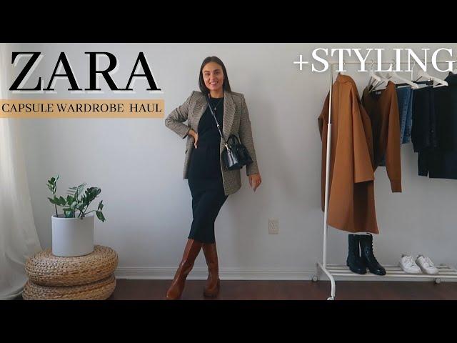 CAPSULE WARDROBE ZARA HAUL | Violetta Genova