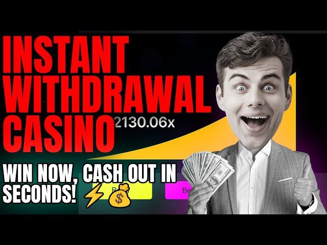  Best Fast Withdrawal Casino Instant Withdrawal Casino No Verification