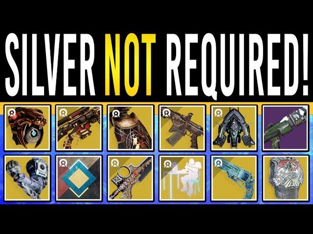 Destiny 2: HUGE EVERVERSE UPDATE! New Items for Silver AND Bright Dust in The Final Shape!