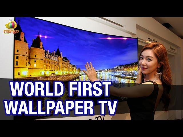 LG makes The World First Wallpaper TV | Mango News