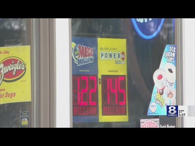 Webster making sure tickets are secured ahead of Mega Millions drawing