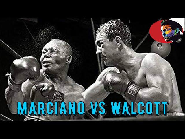 Rocky Marciano vs Jersey Joe Walcott Highlights HD #ElTerribleProduction