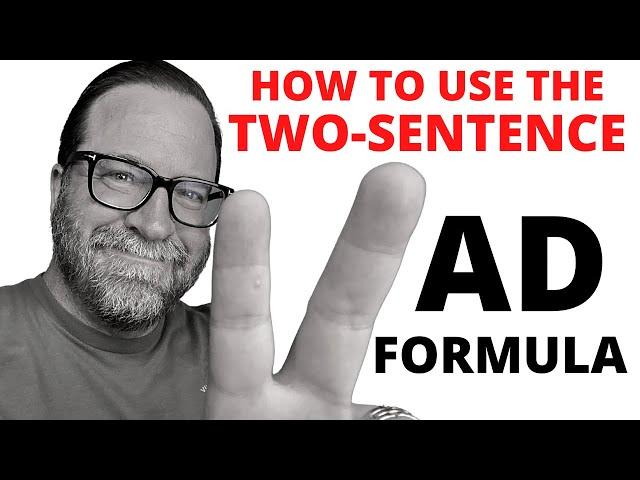 Frank Kern |  How To Use The Two-Sentence Ad Formula