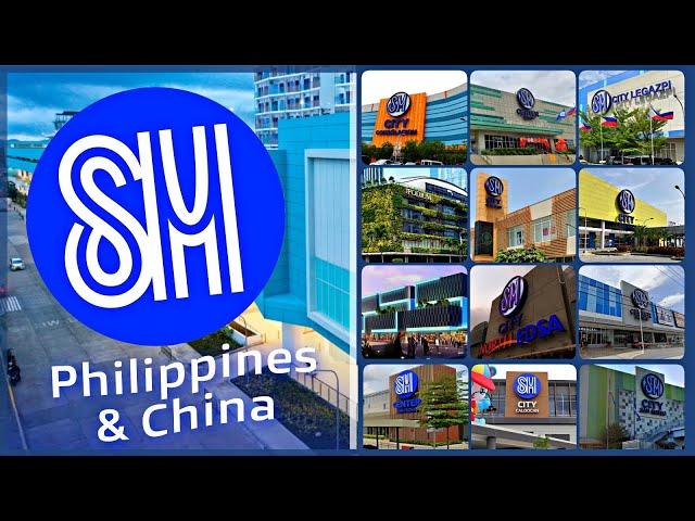 LIST OF SM Malls in the PHILIPPINES and CHINA | Oldest & Newest for 2024 | SM SONG List