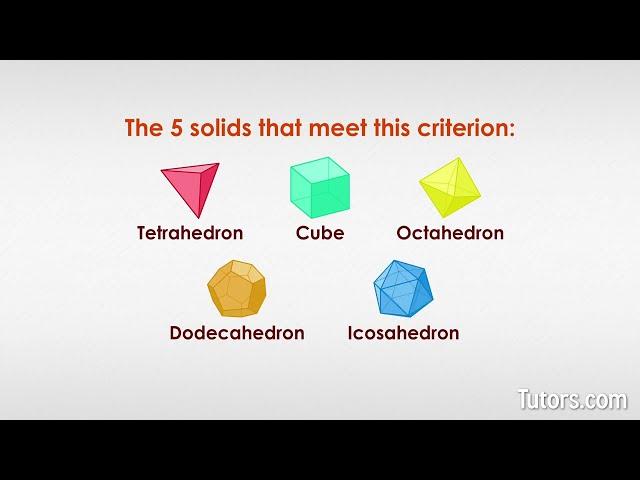 The 5 Platonic Solids Explained | Definition and Types