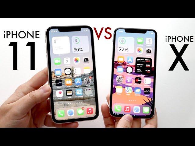 iPhone 11 Vs iPhone X In 2022! (Comparison) (Review)