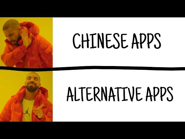 Best Alternative Apps for Chinese and Banned Apps 2020!