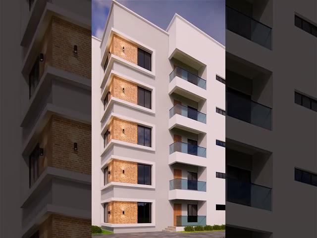 mixed use structure. designed with #enscape and #sketchup. #3d #animation #modelling #rendering