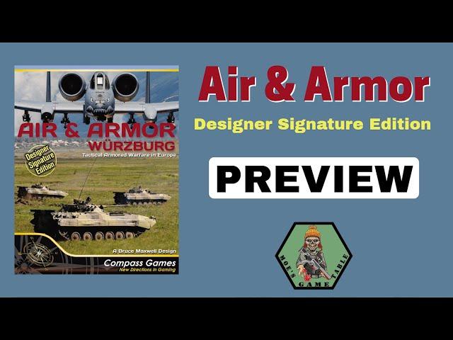 Air & Armor from Compass Games Preview