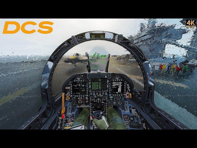 F-18E Super Hornet | Strategic Bomber Interception | Dynamic Weather