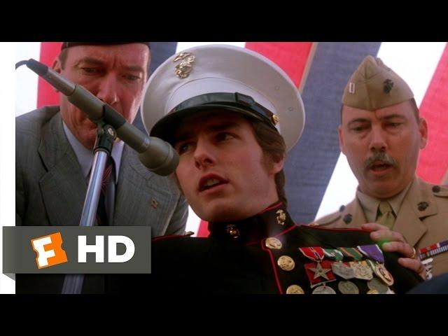 Born on the Fourth of July (3/9) Movie CLIP - The Homecoming Speech (1989) HD