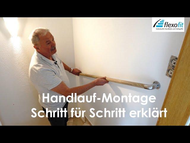 Handlauf-Montage: Schritt für Schritt