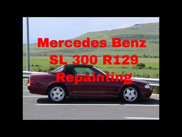 Mercedes Benz SL 300 3.0L 24V Repainting - Cristian Hotca