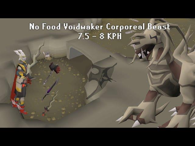 OSRS Corporeal Beast - No Food Korasi/Fang Method - 8+ KPH Ironman Corp No Ely/Spectral