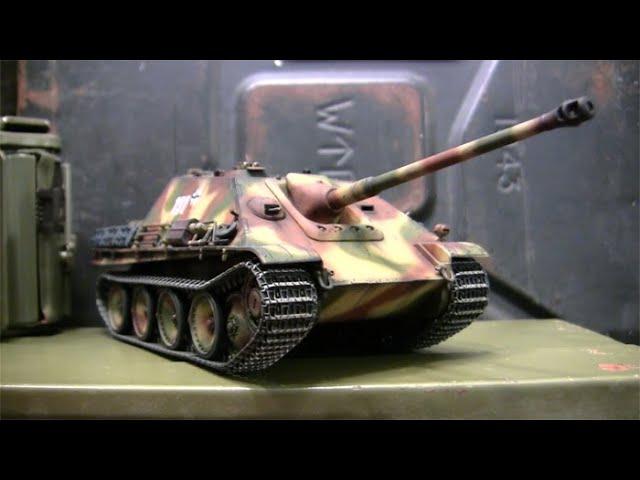 1/35th scale Tamiya jagdpanther German tank destroyer