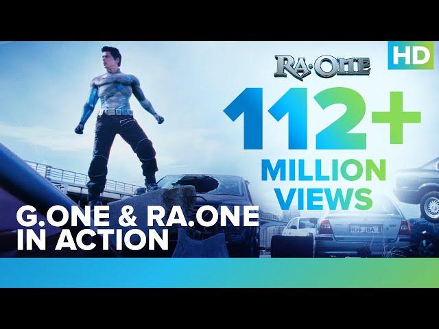 G.One & Ra.One In Action | RA.One | Shah Rukh Khan