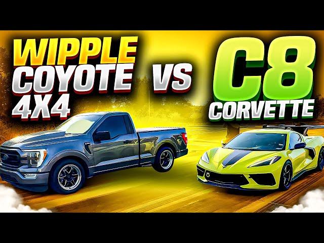 Whipple F150 VS All Motor Corvette C8