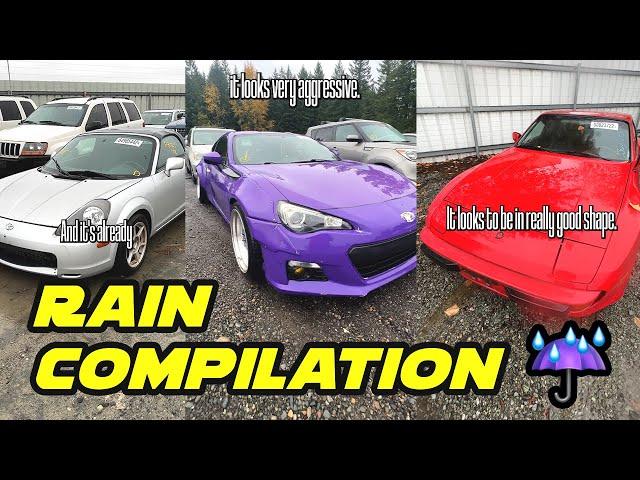 Bendaga Auction Car Shorts: Rain Compilation ️