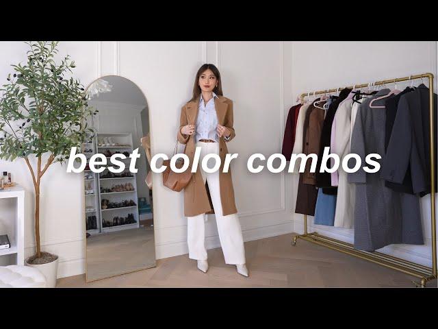 10 COLOR COMBOS to instantly look put together! *simple & easy*