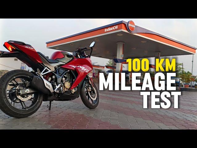 UNPREDICTABLE RESULTS : KARIZMA XMR 210 MILEAGE TEST | HERO | AJR7 - [Moto mystiqe]