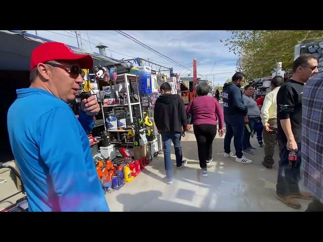 Visitamos tianguis de los cerrajeros