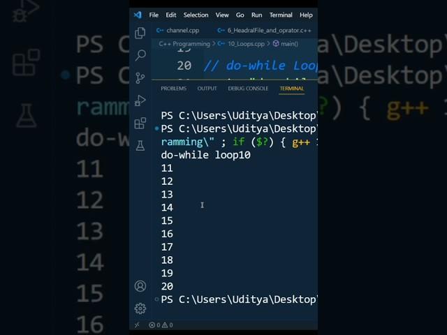 Do While Loop  In C++ #ncertsolutions  #coding