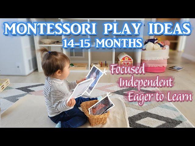 30 MONTESSORI PLAY IDEAS! KEEP LEARNING FUN AND ENGAGING! Montessori Activities for 14-15 Months Old